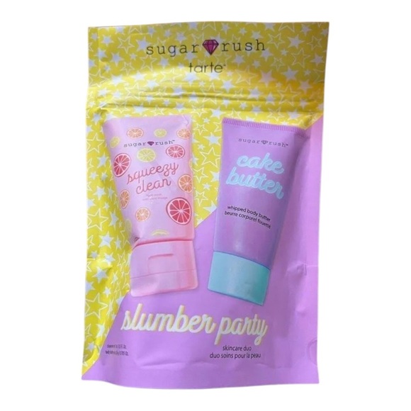 TARTE SUGAR RUSH™ SLUMBER PARTY SKINCARE DUO FACE WASH & BODY BUTTER - Picture 2 of 2